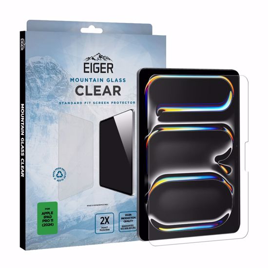 Picture of Eiger Eiger Mountain Glass CLEAR Tablet Screen Protector GRS for Apple iPad Pro 11 (2025) / (2024)