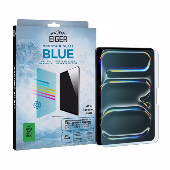 Picture of Eiger Eiger Mountain Blue Tablet Screen Protector GRS for iPad Pro 11 (2025) / (2024)