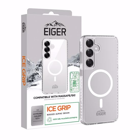 Picture of Eiger Eiger Ice Grip Magsafe Case GRS for Samsung S25+ in Clear